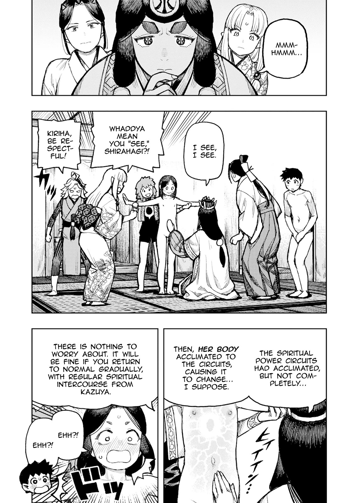 Tsugumomo Chapter 161 page 4 - Chapter 161: The Promise Made with Kokuyou (Lewd Edit)