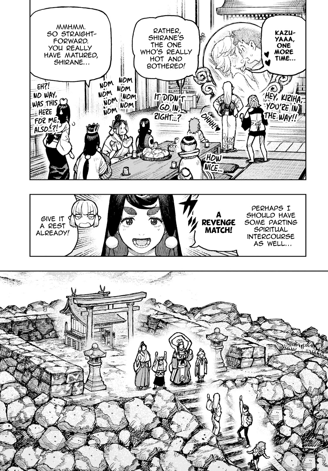 Tsugumomo Chapter 161 page 40 - Chapter 161: The Promise Made with Kokuyou (Lewd Edit)