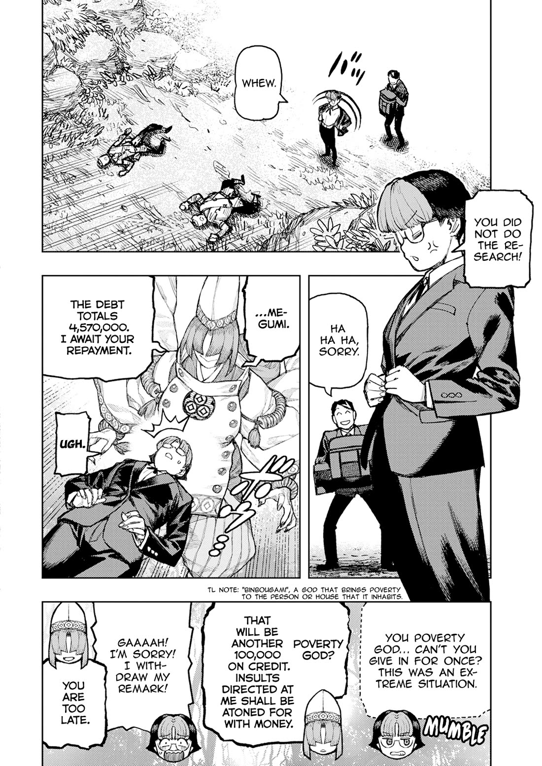 Tsugumomo Chapter 166 page 22 - Chapter 166: Negotiations