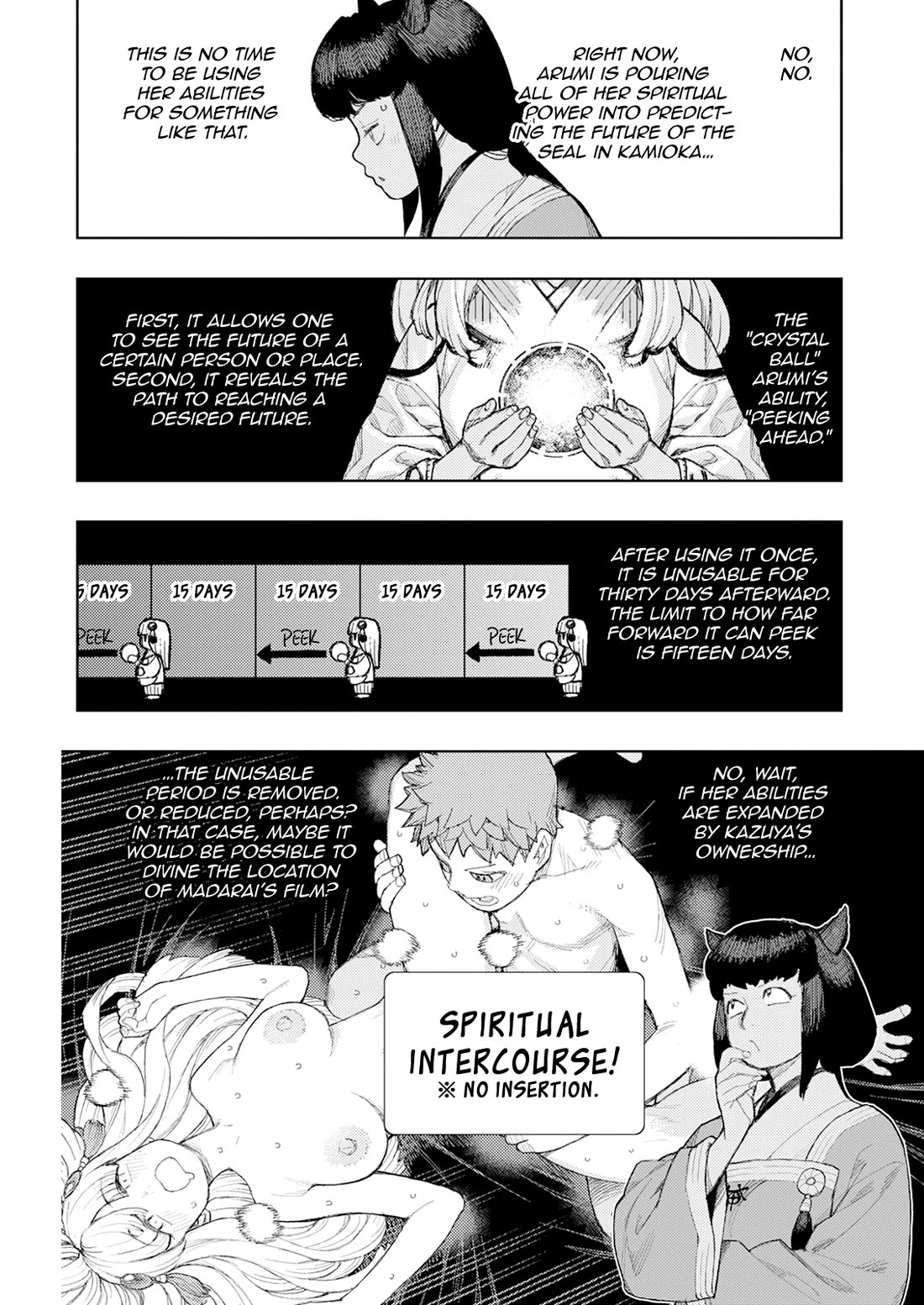 Tsugumomo Chapter 169 page 21 - Chapter 169: The Truth About (Young Girl) Madarai