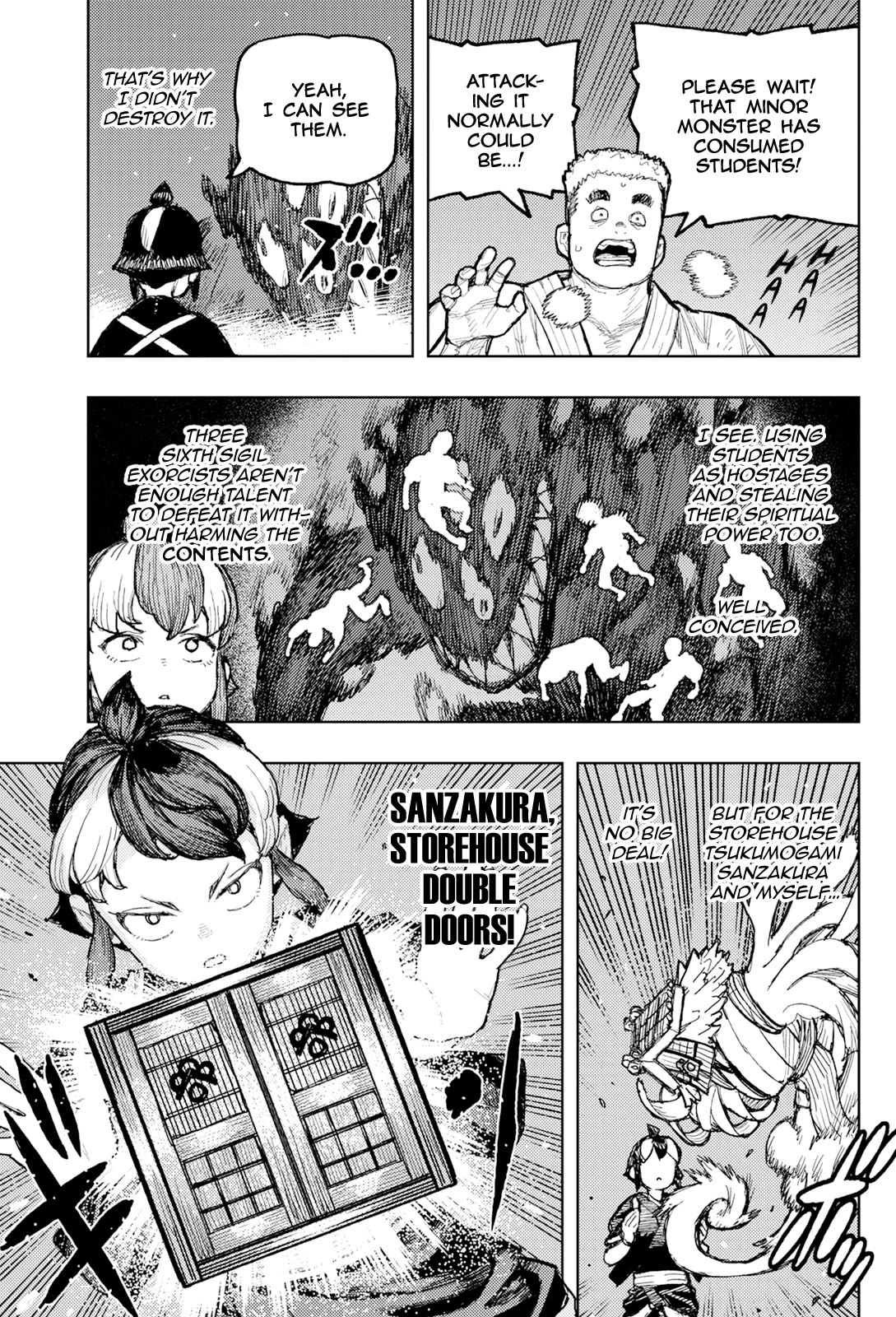 Tsugumomo Chapter 171 page 20 - Chapter 171: Attack on Tsuzura Temple 2