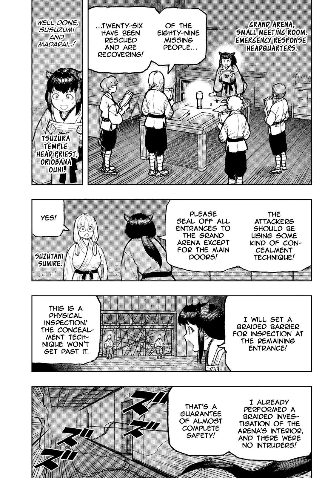 Tsugumomo Chapter 171 page 28 - Chapter 171: Attack on Tsuzura Temple 2