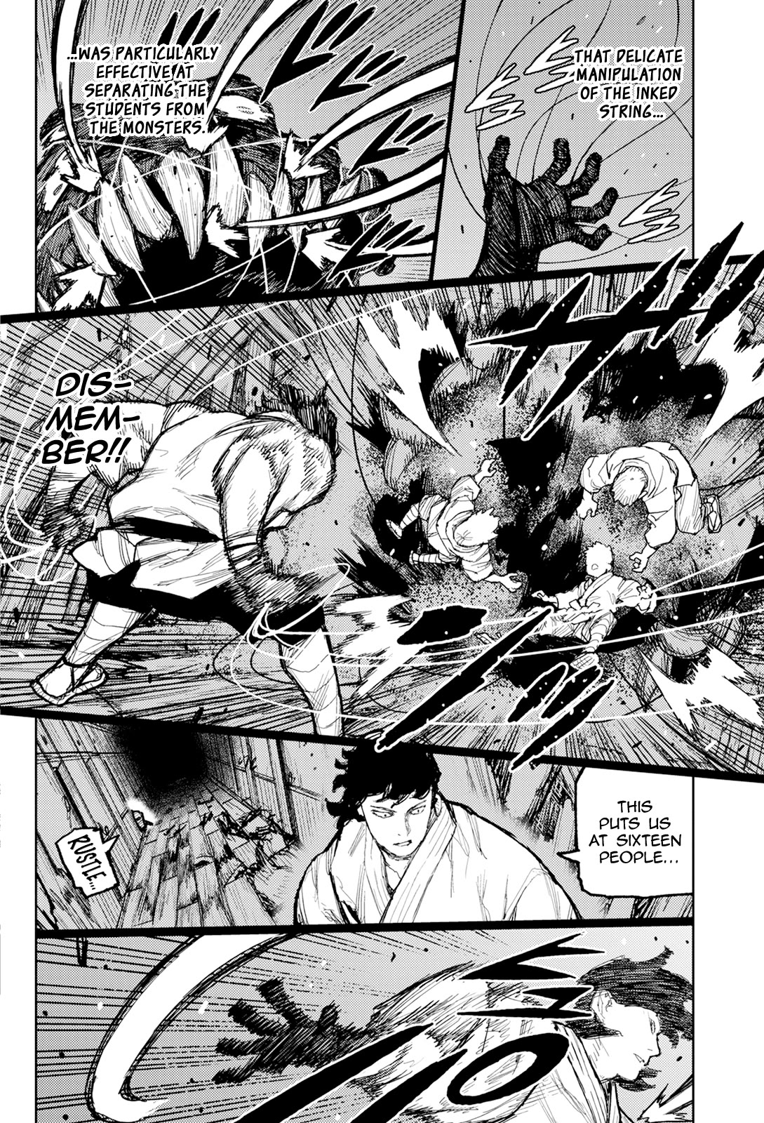 Tsugumomo Chapter 171 page 9 - Chapter 171: Attack on Tsuzura Temple 2