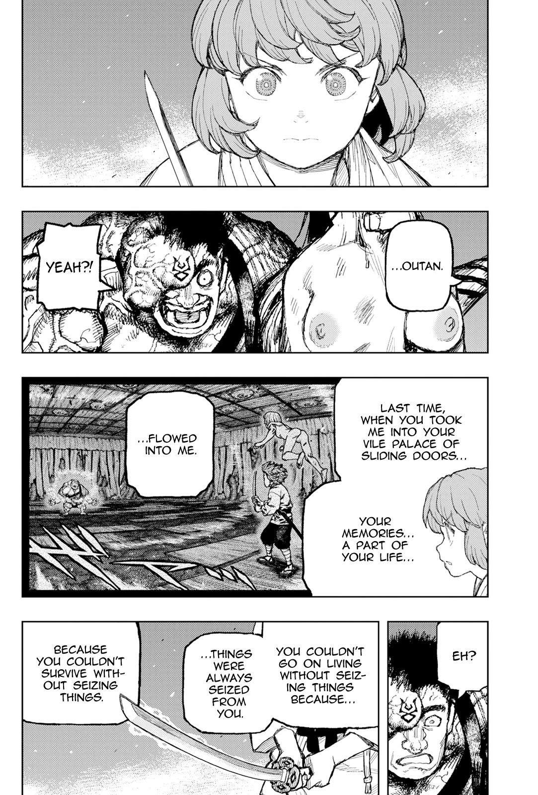Tsugumomo Chapter 172 page 11 - Chapter 172: Attack on Tsuzura Temple 3