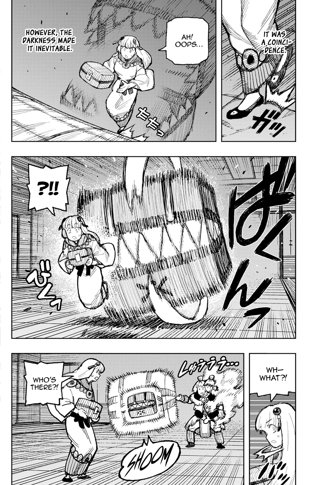 Tsugumomo Chapter 172 page 22 - Chapter 172: Attack on Tsuzura Temple 3