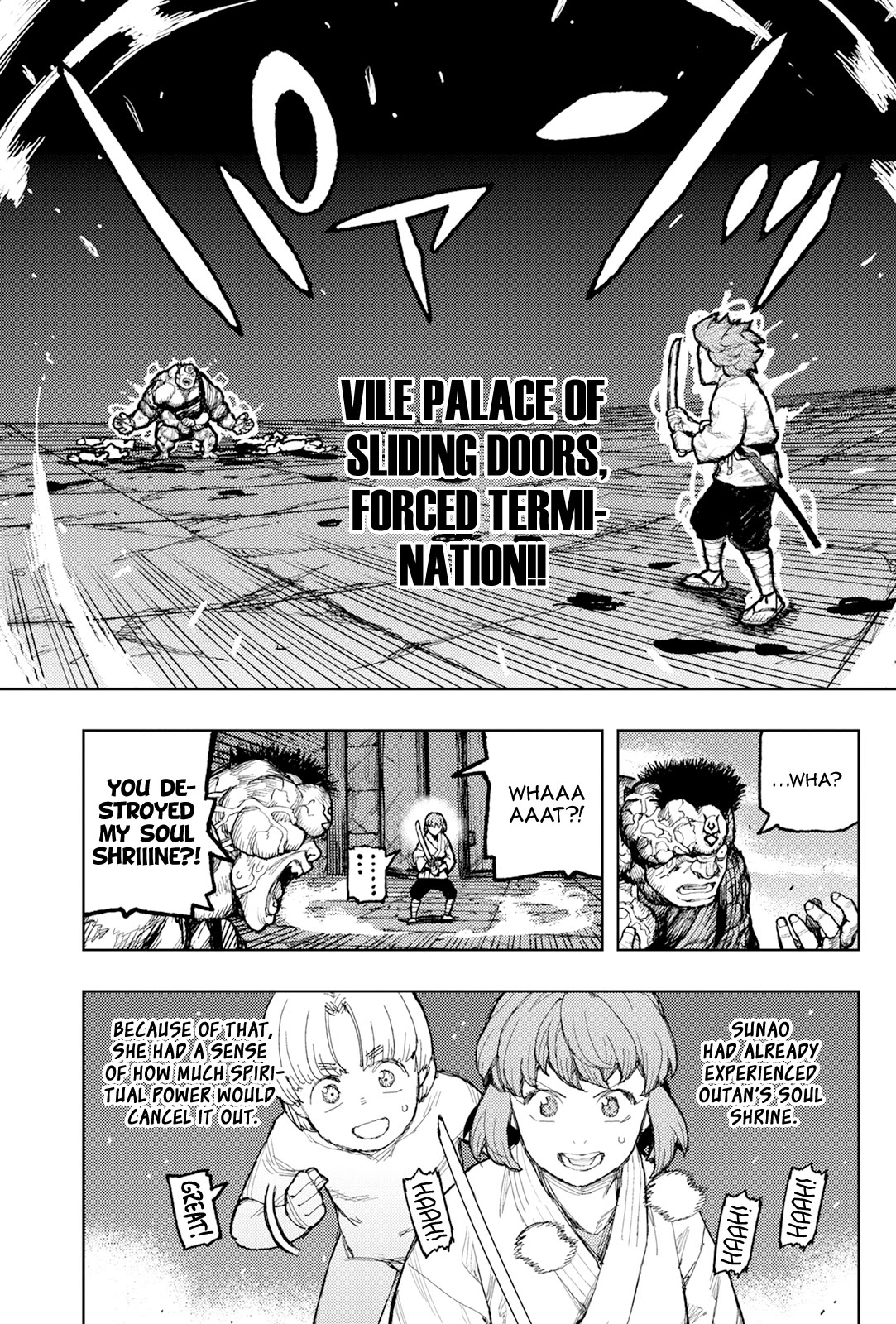 Tsugumomo Chapter 172 page 8 - Chapter 172: Attack on Tsuzura Temple 3