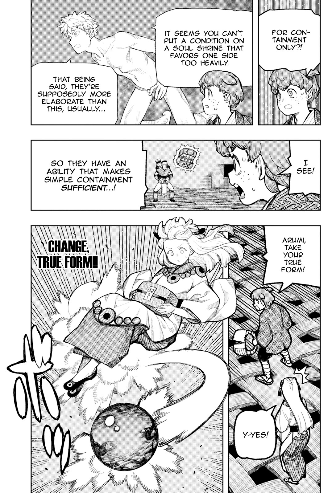 Tsugumomo Chapter 173 page 11 - Chapter 173: Attack on Tsuzura Temple 4