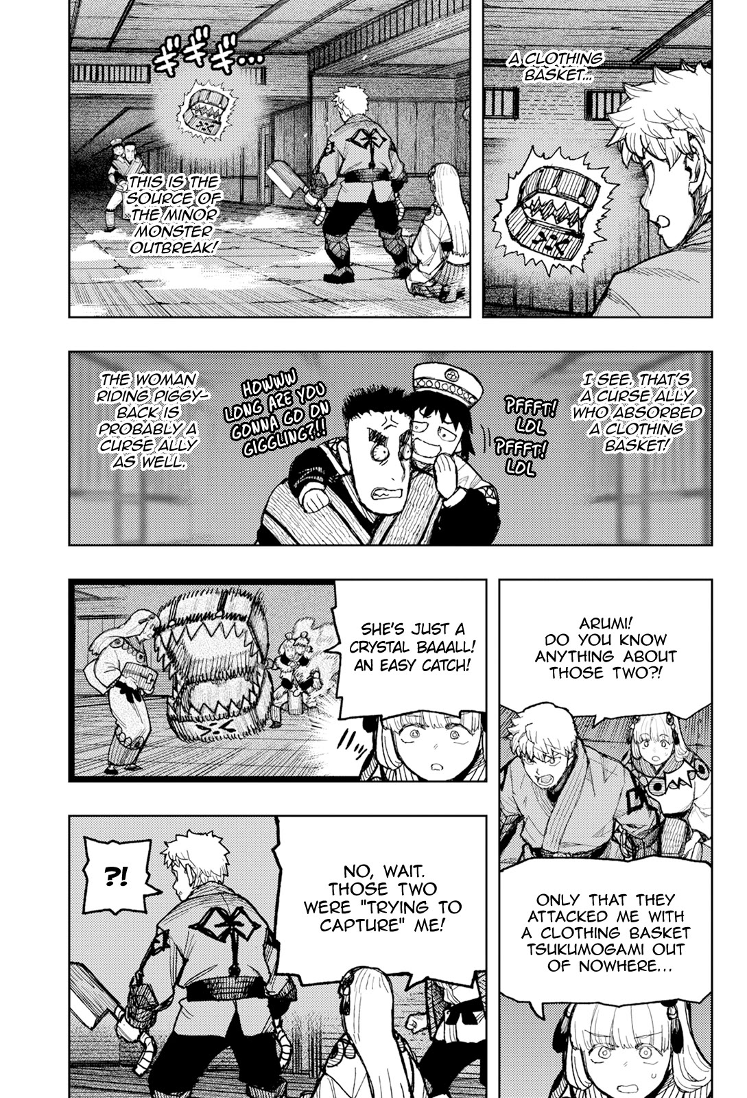 Tsugumomo Chapter 173 page 5 - Chapter 173: Attack on Tsuzura Temple 4