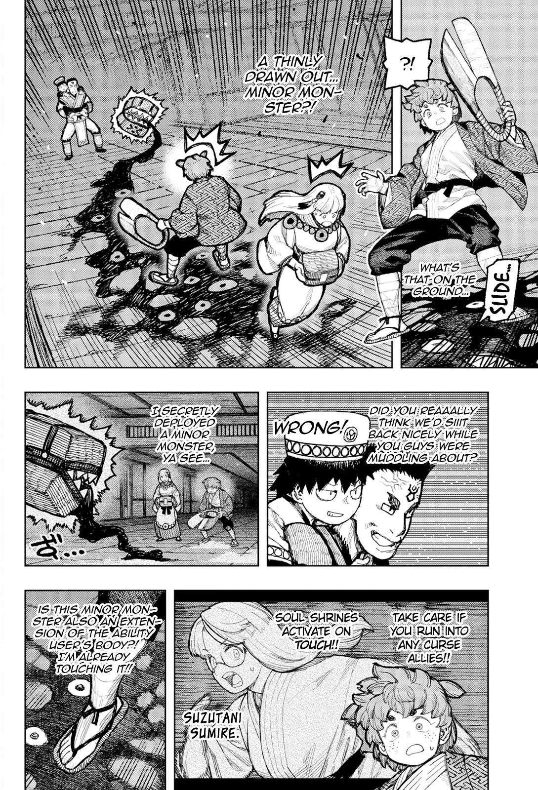Tsugumomo Chapter 173 page 8 - Chapter 173: Attack on Tsuzura Temple 4