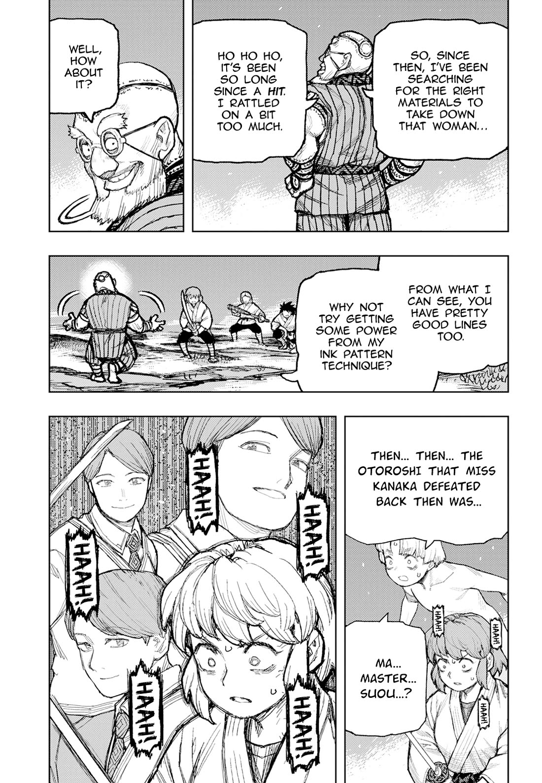 Tsugumomo Chapter 174 page 12 - Chapter 174: Attack on Tsuzura Temple 5
