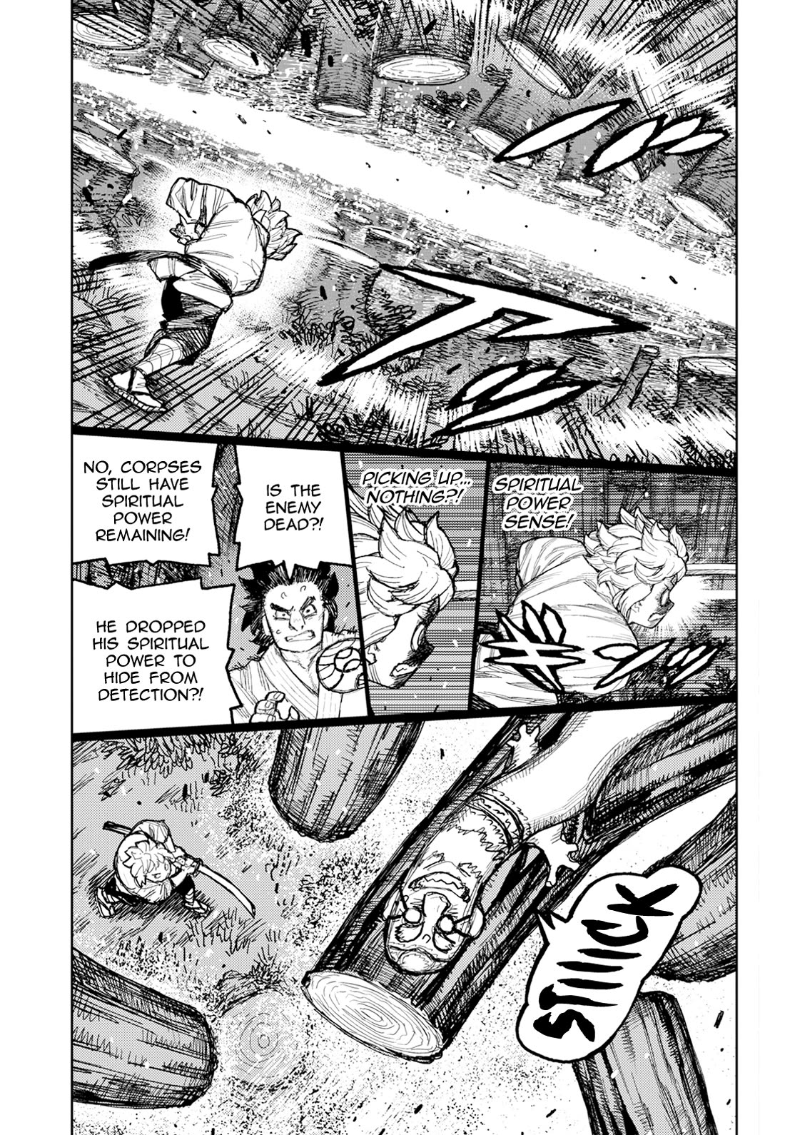 Tsugumomo Chapter 174 page 22 - Chapter 174: Attack on Tsuzura Temple 5