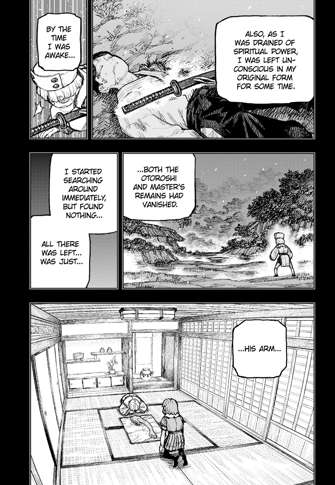 Tsugumomo Chapter 174 page 6 - Chapter 174: Attack on Tsuzura Temple 5