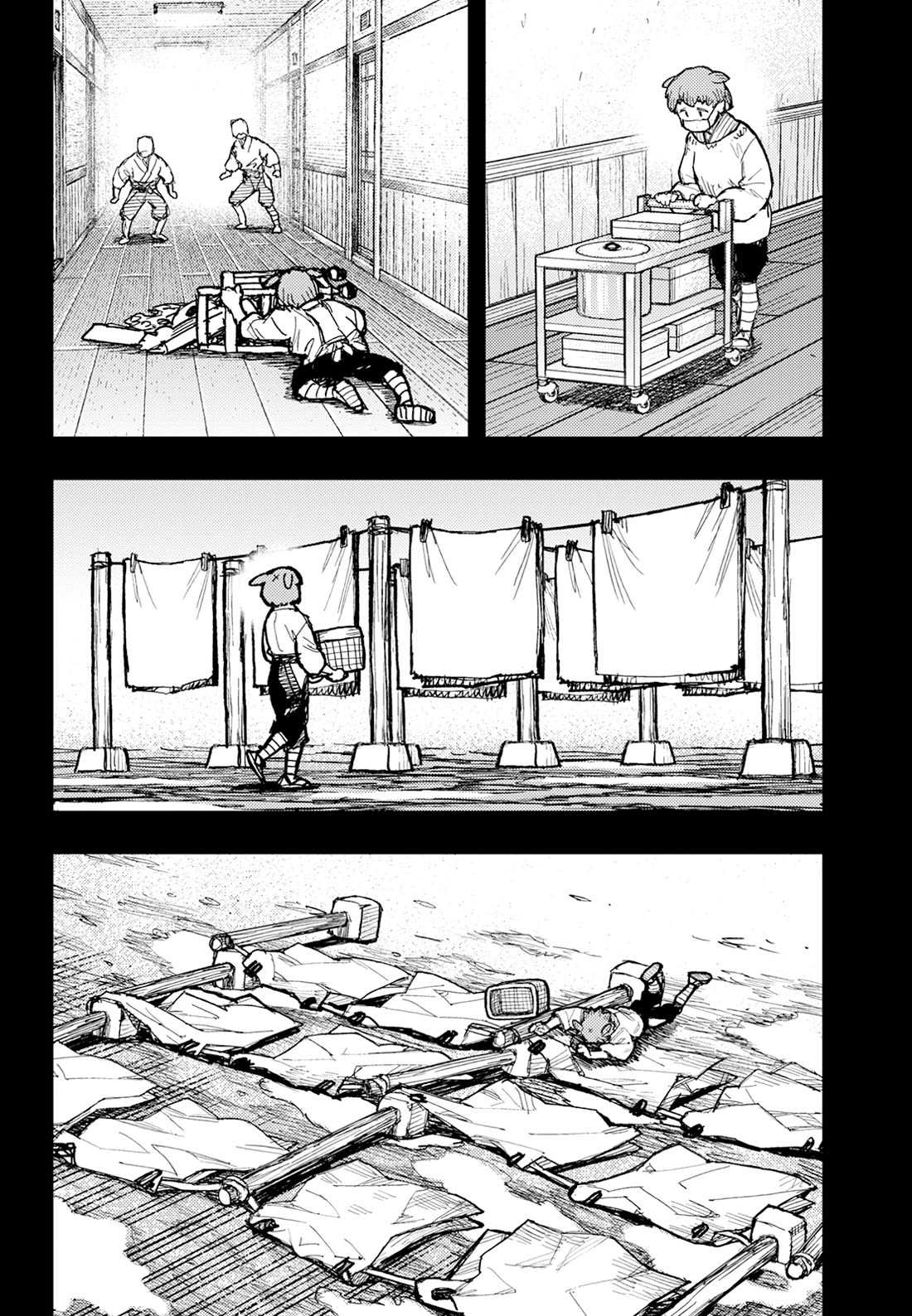 Tsugumomo Chapter 175 page 7 - Chapter 175: Attack on Tsuzura Temple 6