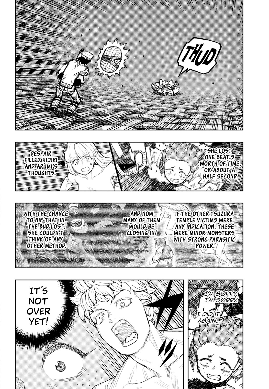 Tsugumomo Chapter 175 page 9 - Chapter 175: Attack on Tsuzura Temple 6