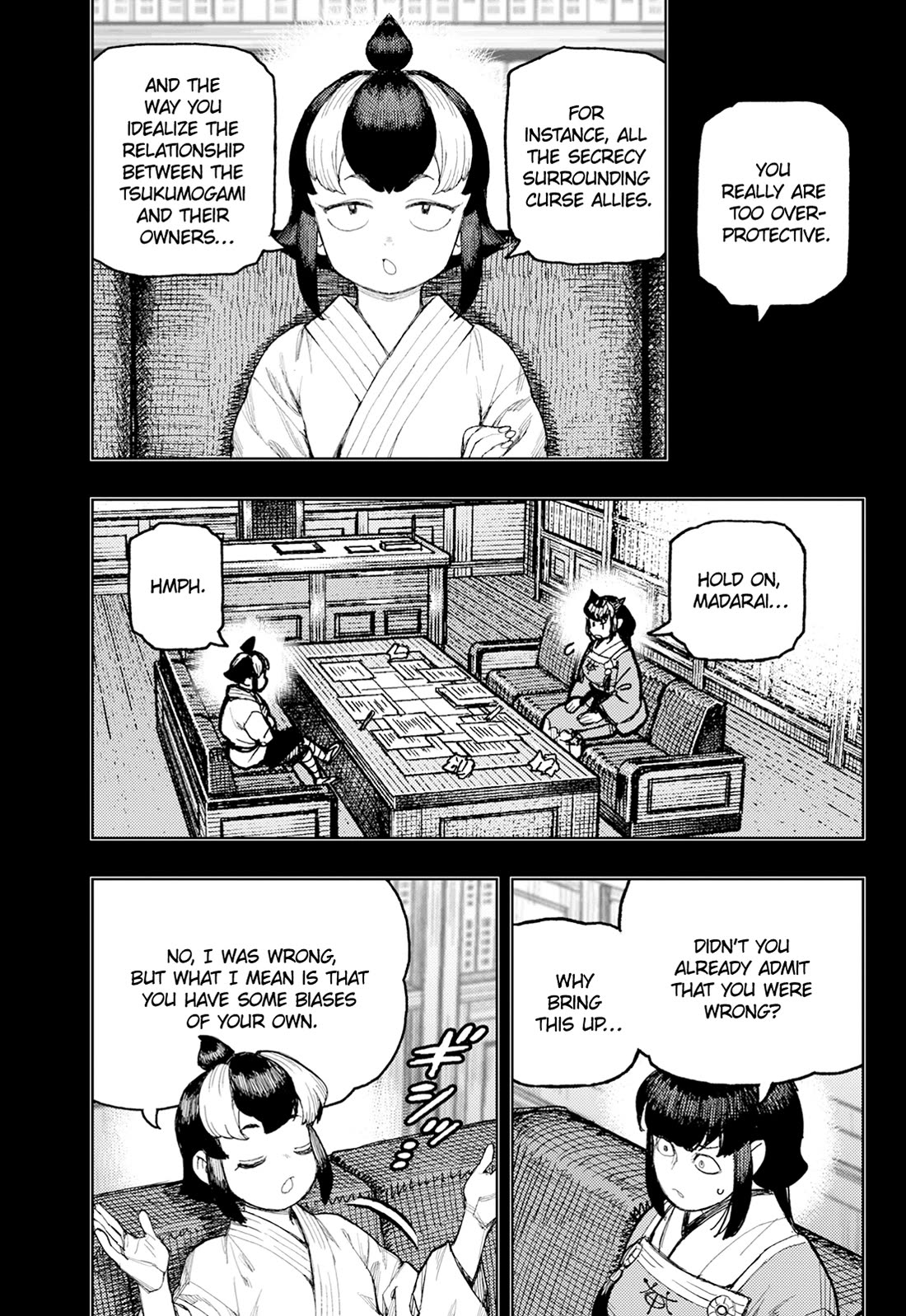 Tsugumomo Chapter 176.2 page 10 - Chapter 176.2: Attack on Tsuzura Temple 7 (Part 2)