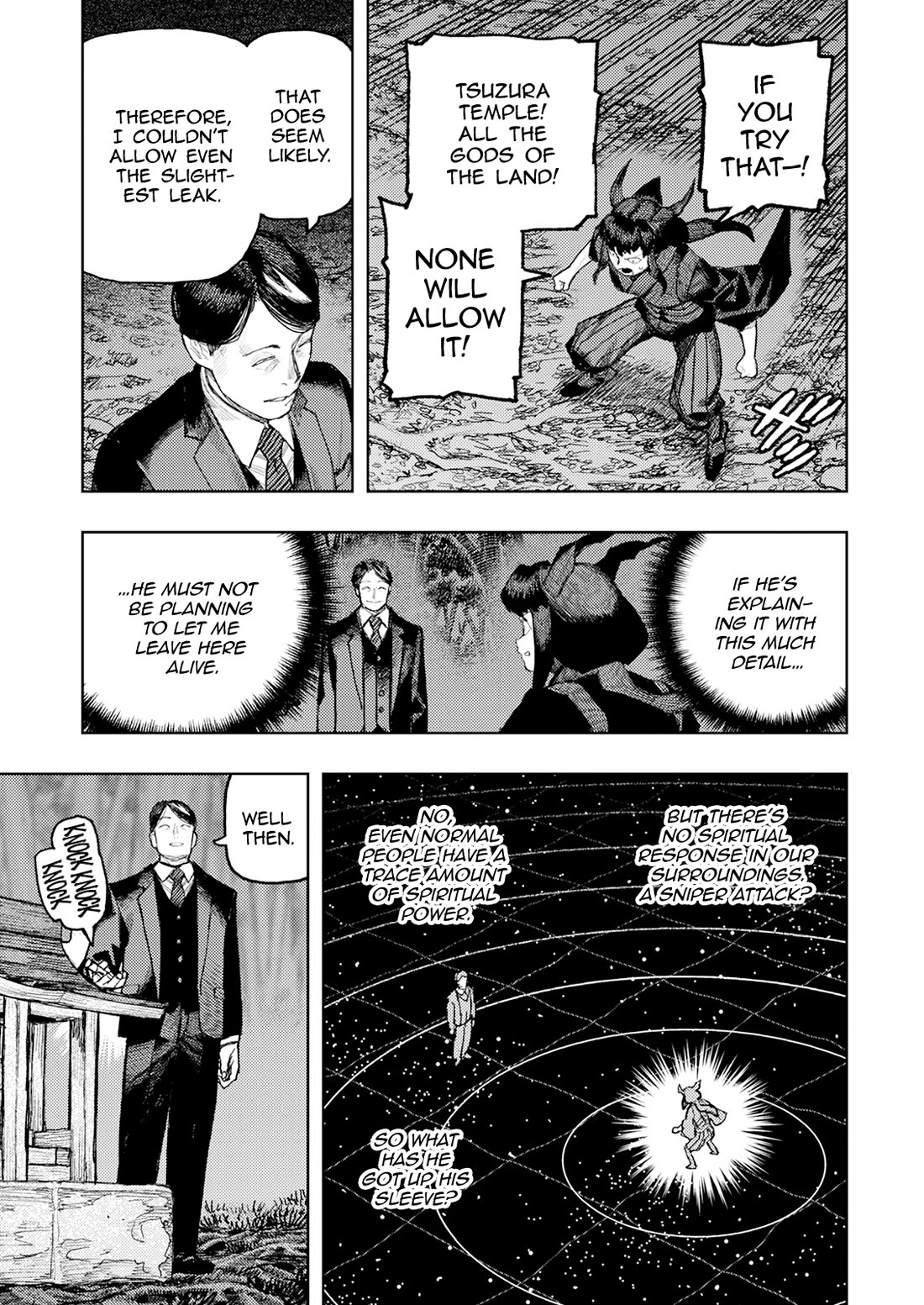 Tsugumomo Chapter 179.2 page 10 - Chapter 179.2: Attack on Tsuzura Temple 10 (Part 2)