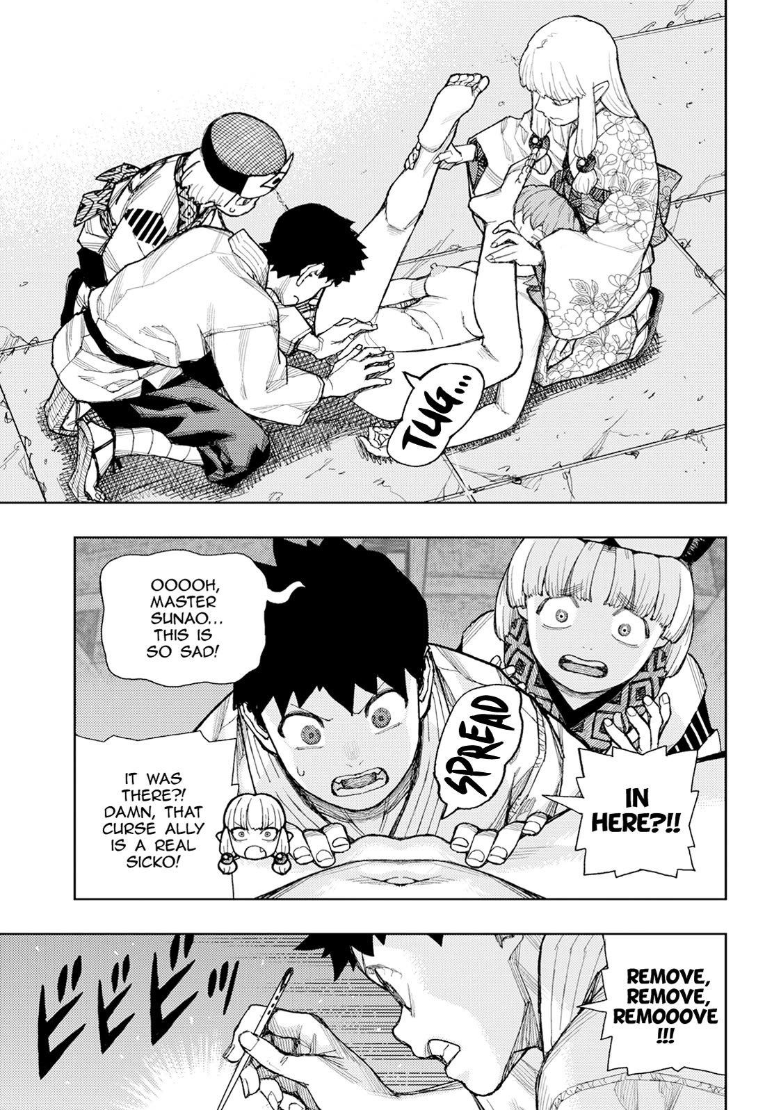 Tsugumomo Chapter 181 page 38 - Chapter 181: Ink-Stained Sunao