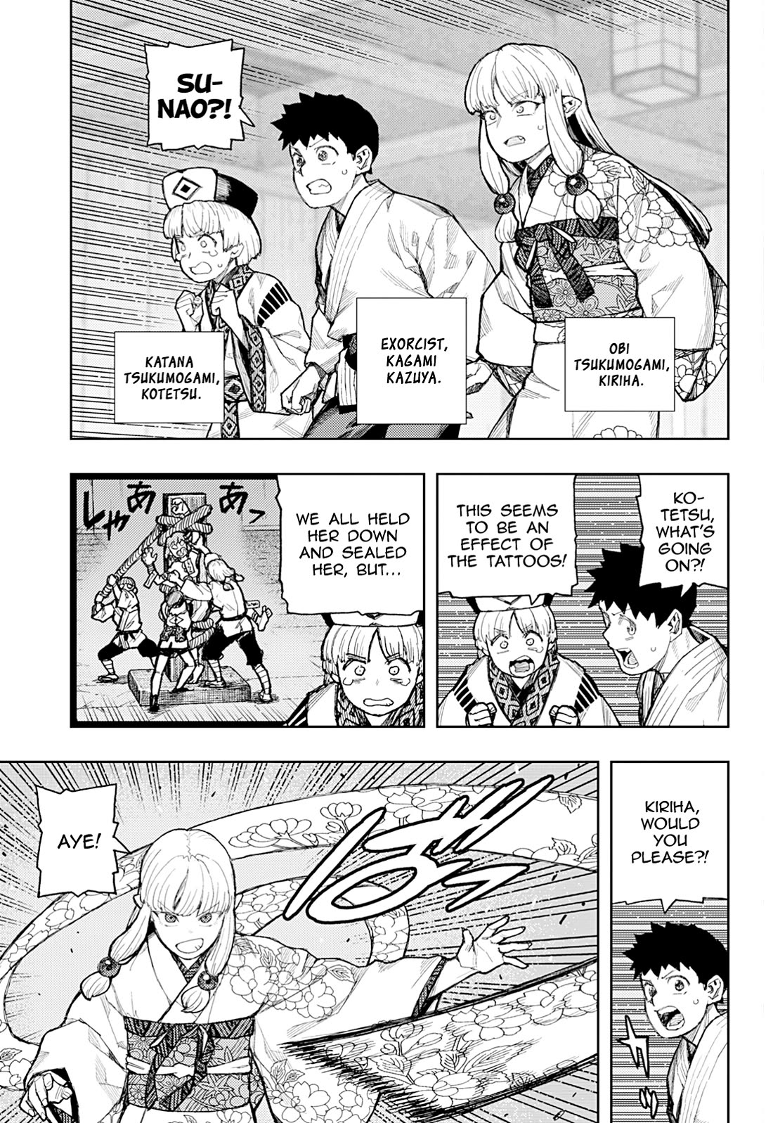 Tsugumomo Chapter 181 page 8 - Chapter 181: Ink-Stained Sunao