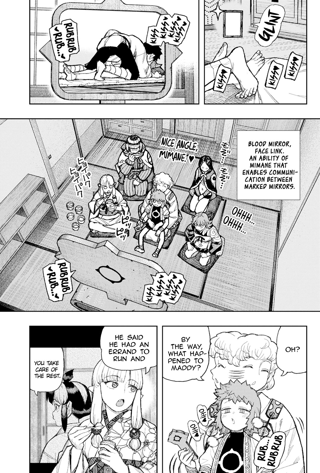 Tsugumomo Chapter 182.1 page 10 - Chapter 182.1: Kanayama Shipping (Part 1)