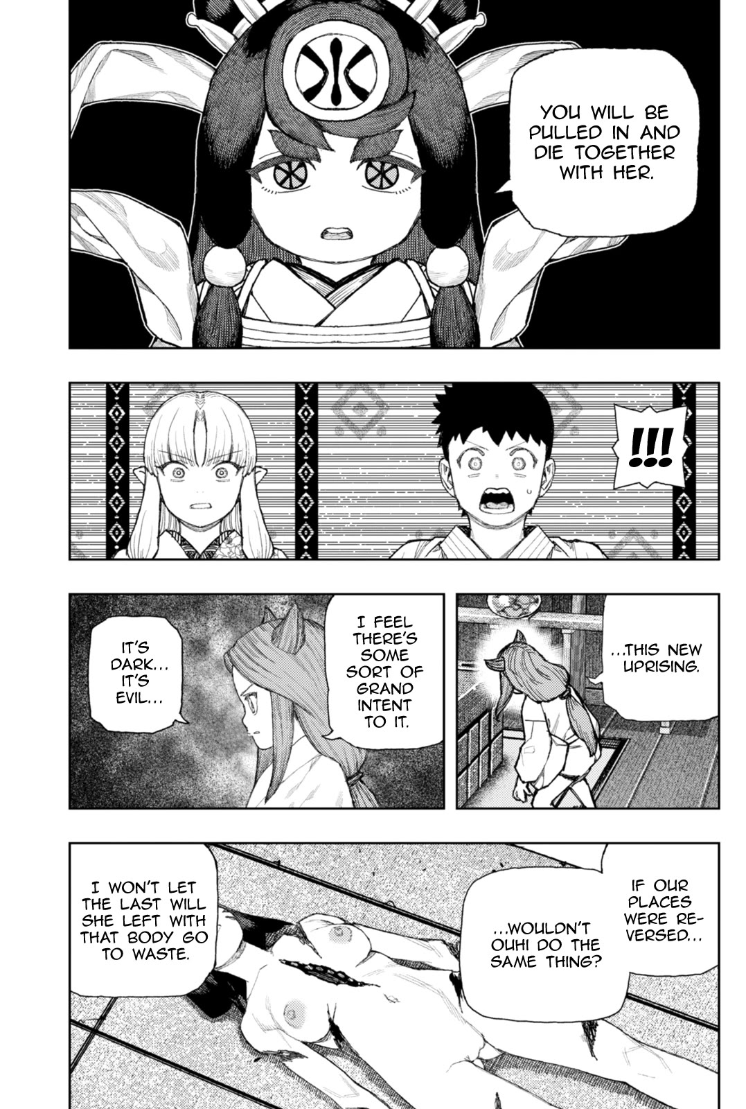Tsugumomo Chapter 183.1 page 10 - Chapter 183.1: Ouhi and Ouna (Part 1)