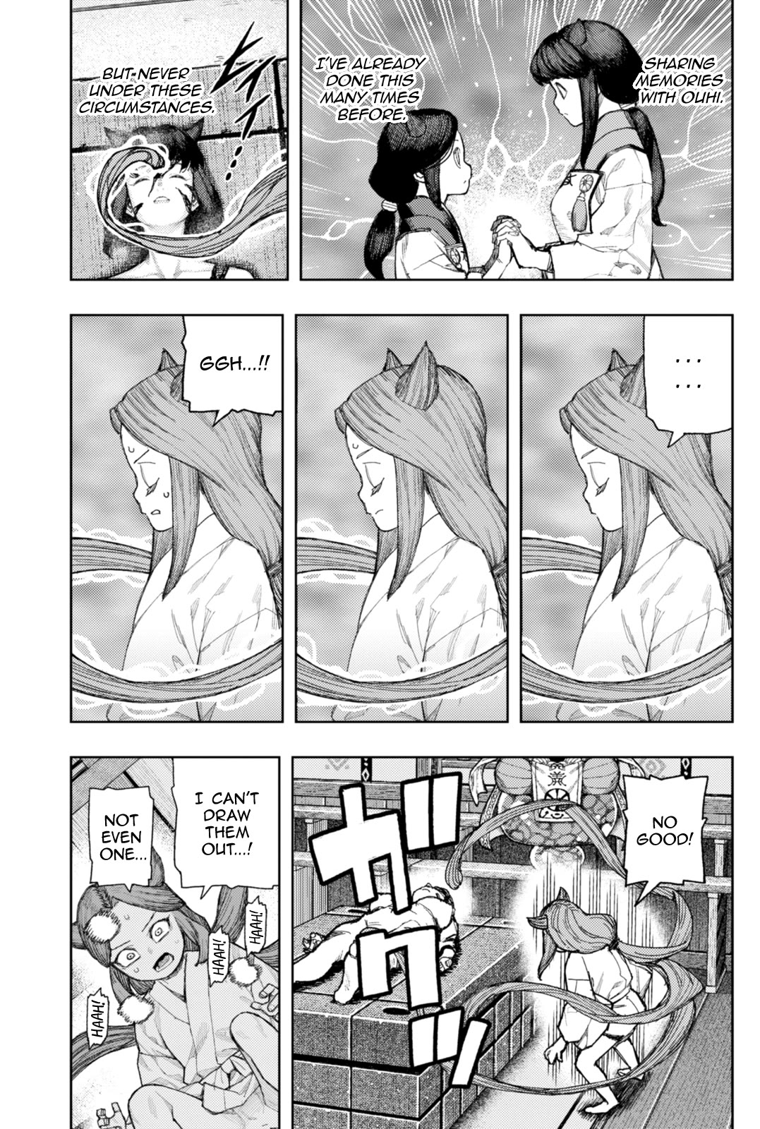 Tsugumomo Chapter 183.1 page 8 - Chapter 183.1: Ouhi and Ouna (Part 1)