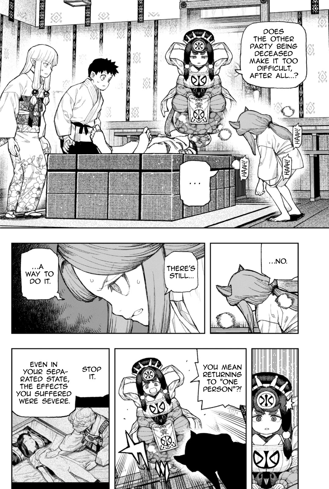 Tsugumomo Chapter 183.1 page 9 - Chapter 183.1: Ouhi and Ouna (Part 1)