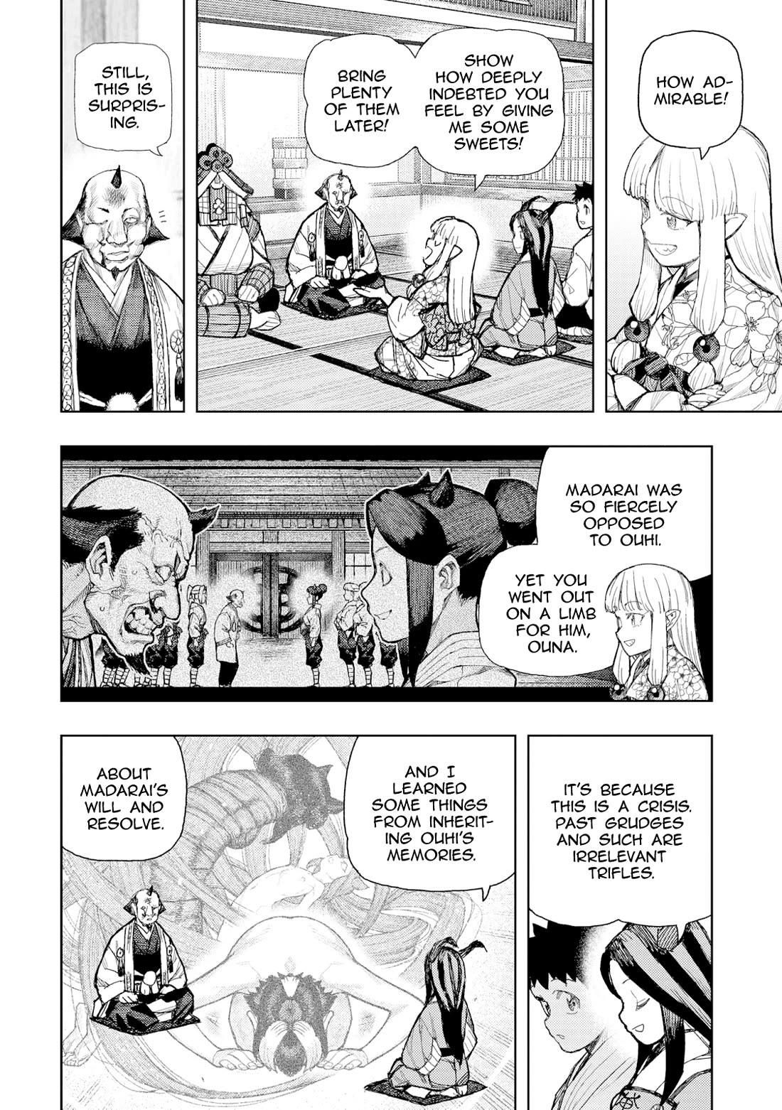 Tsugumomo Chapter 185 page 17 - Chapter 185: Madarai's Appeal