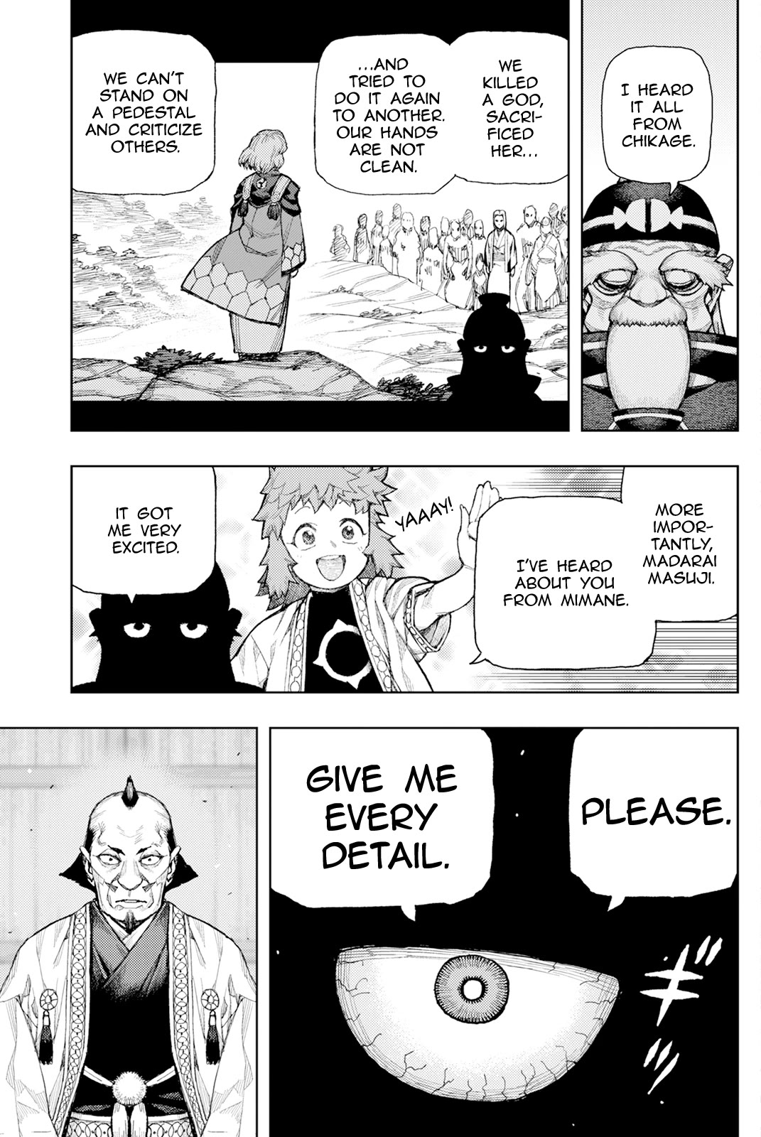 Tsugumomo Chapter 186 page 13 - Chapter 186: Tsuzura Temple Joint Funeral Ceremony
