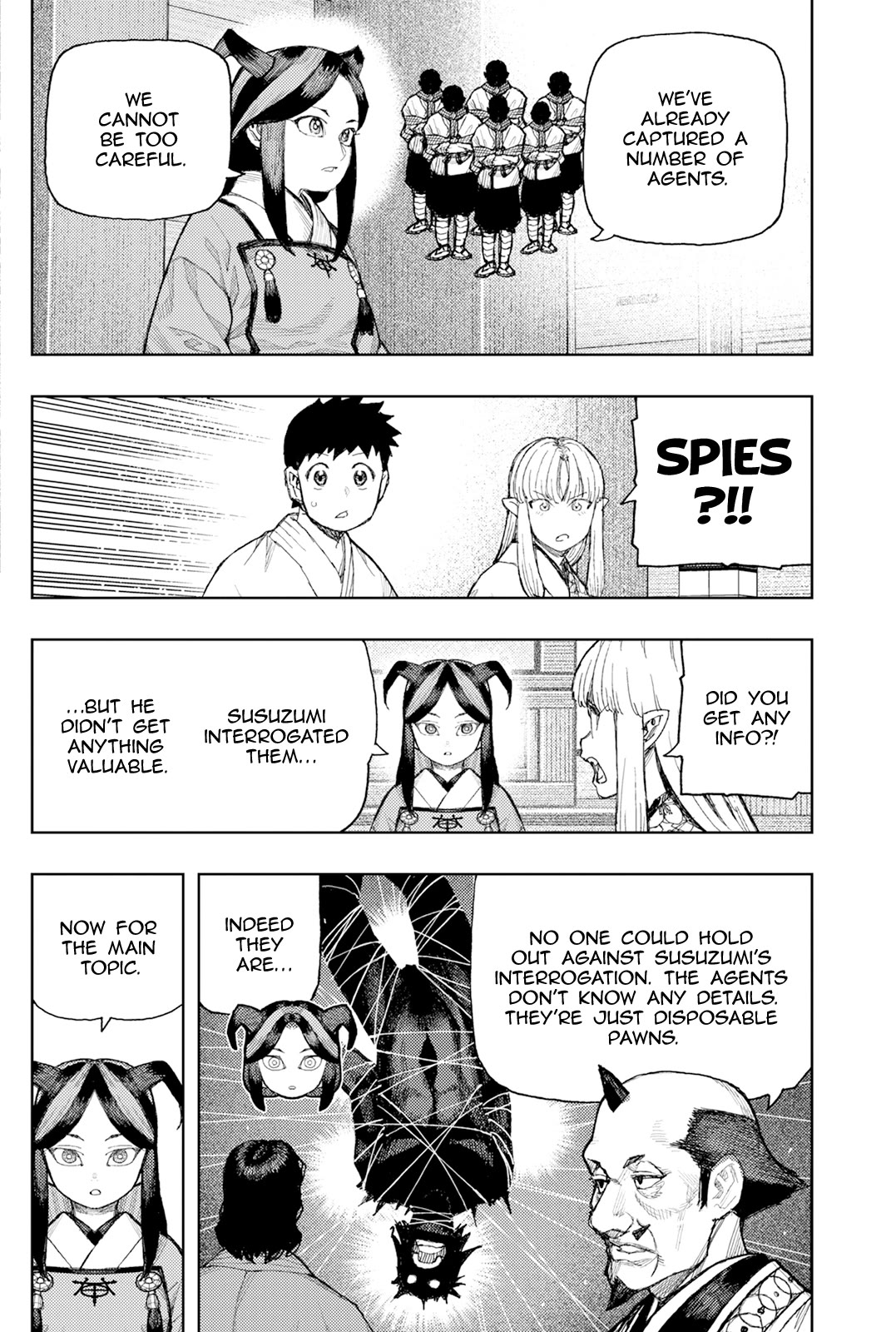 Tsugumomo Chapter 186 page 20 - Chapter 186: Tsuzura Temple Joint Funeral Ceremony