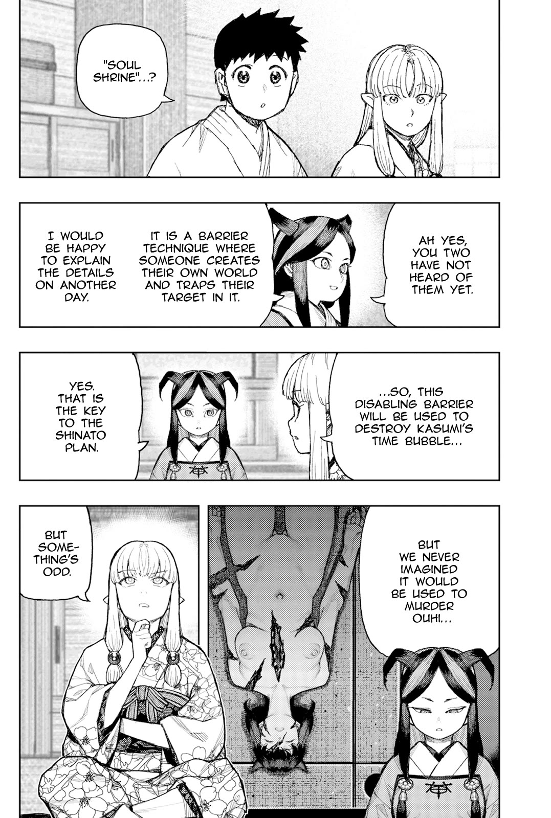 Tsugumomo Chapter 186 page 22 - Chapter 186: Tsuzura Temple Joint Funeral Ceremony