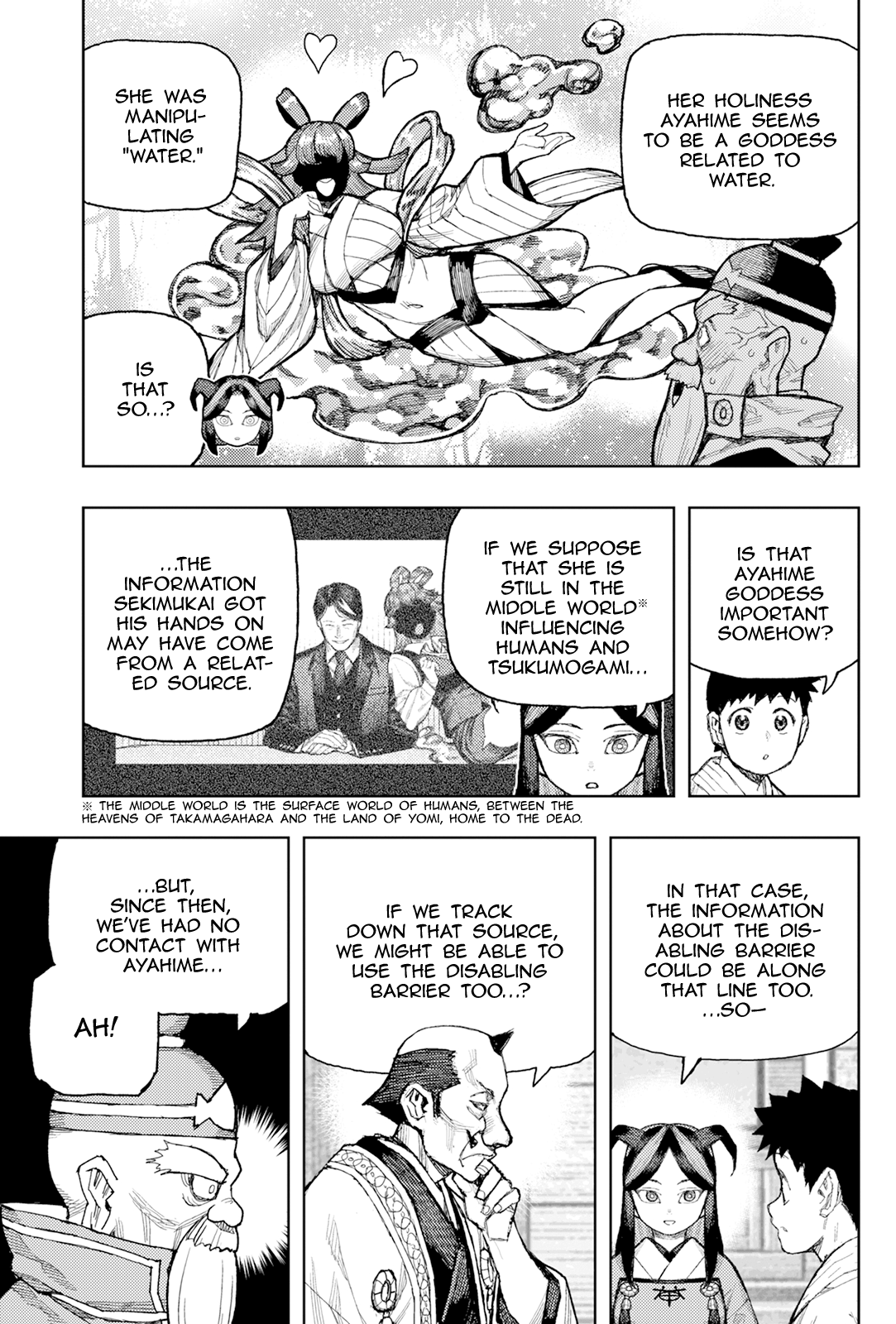 Tsugumomo Chapter 186 page 31 - Chapter 186: Tsuzura Temple Joint Funeral Ceremony