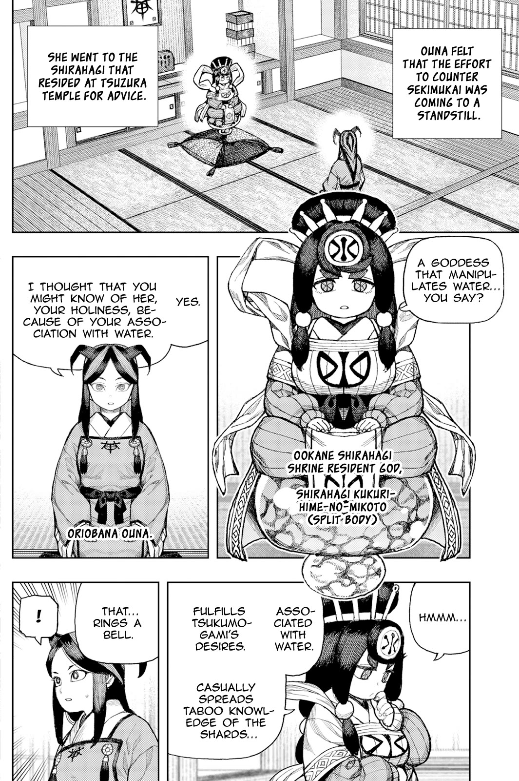 Tsugumomo Chapter 187 page 3 - Chapter 187: Ouna's Inquiry