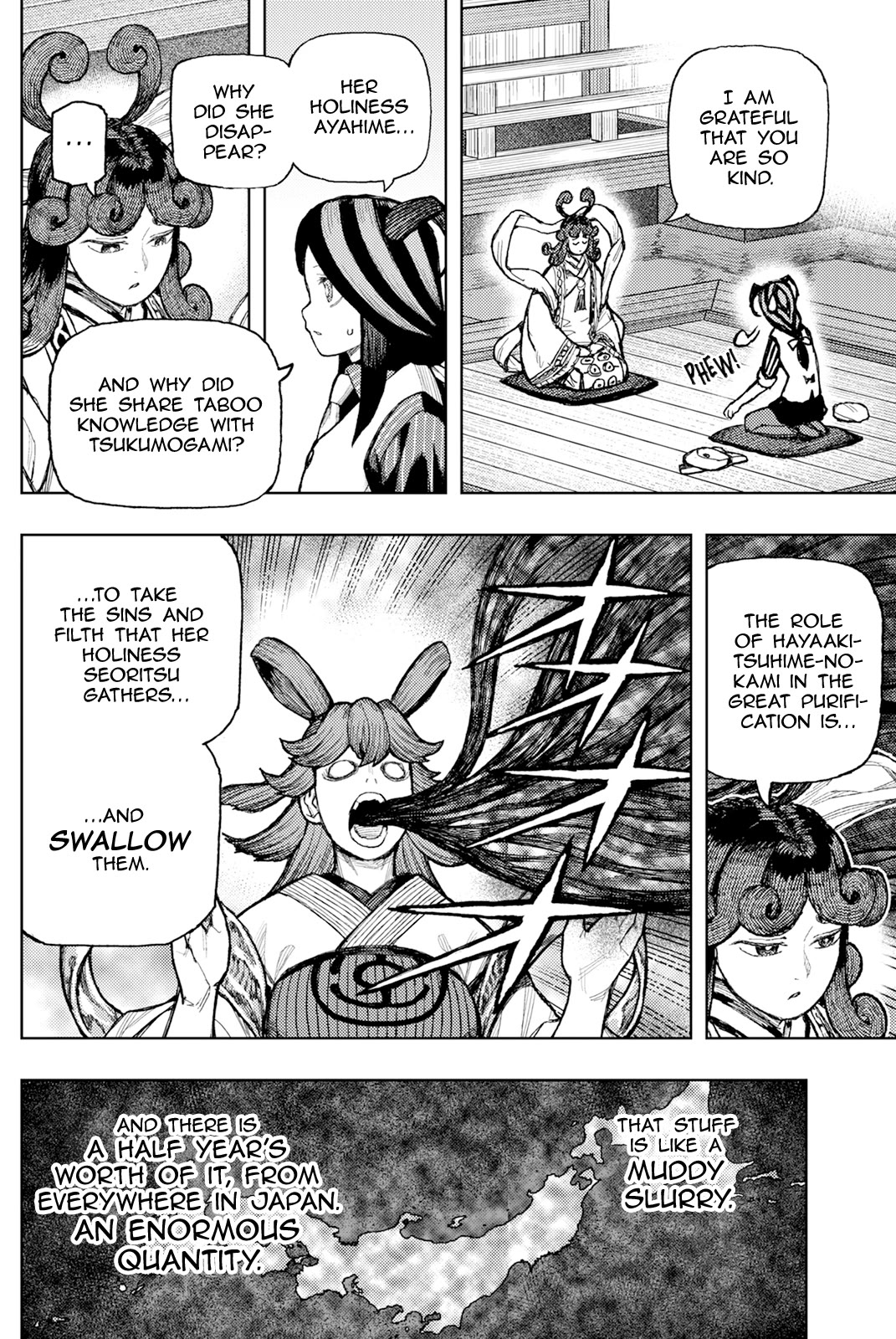 Tsugumomo Chapter 187 page 9 - Chapter 187: Ouna's Inquiry