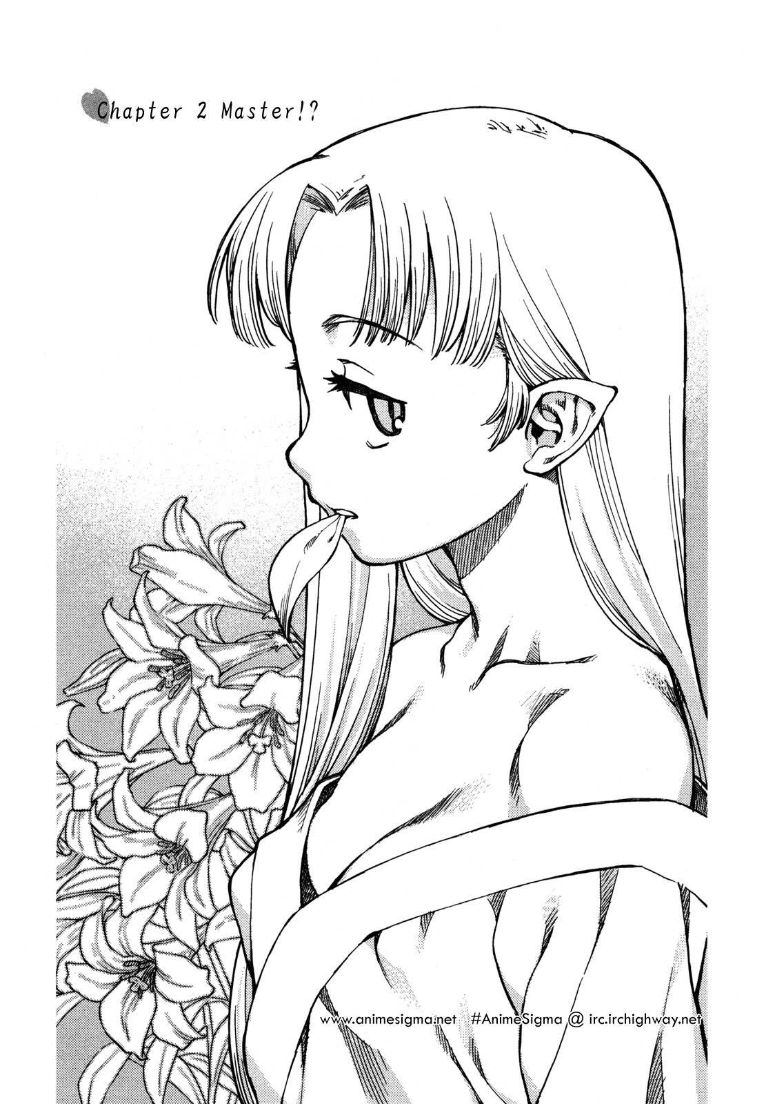 Tsugumomo Chapter 2 page 1 - Chapter 2: Master!