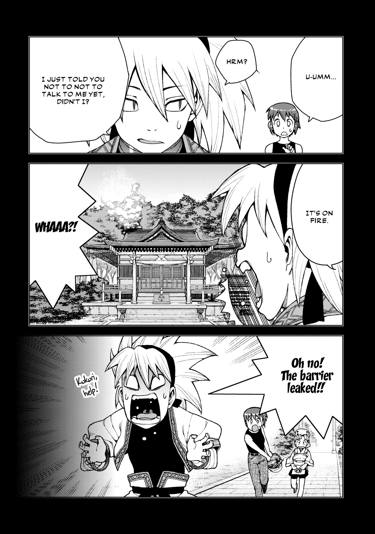 Tsugumomo Chapter 20 page 9 - Chapter 20: Fist Pt. 1
