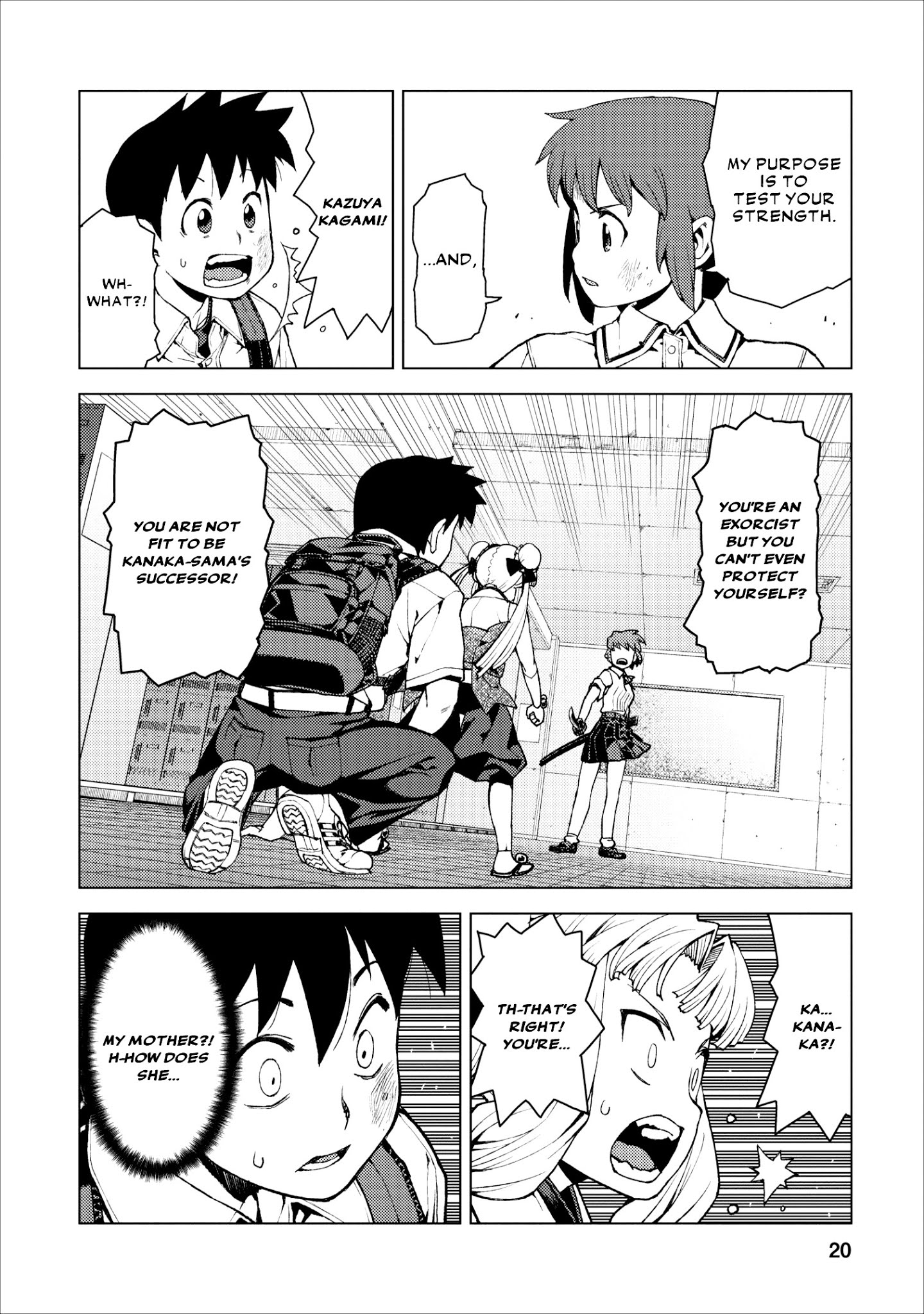 Tsugumomo Chapter 21 page 20 - Chapter 21: Fist Pt. 2