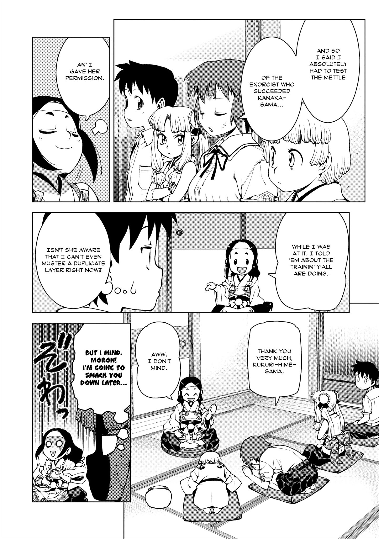 Tsugumomo Chapter 21 page 28 - Chapter 21: Fist Pt. 2