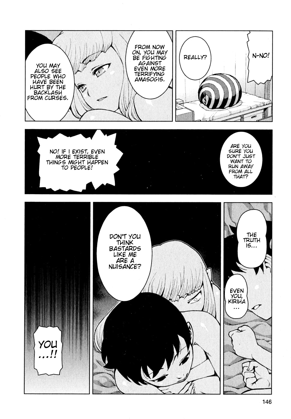 Tsugumomo Chapter 23 page 10 - Chapter 23: Naked Blanket Roll