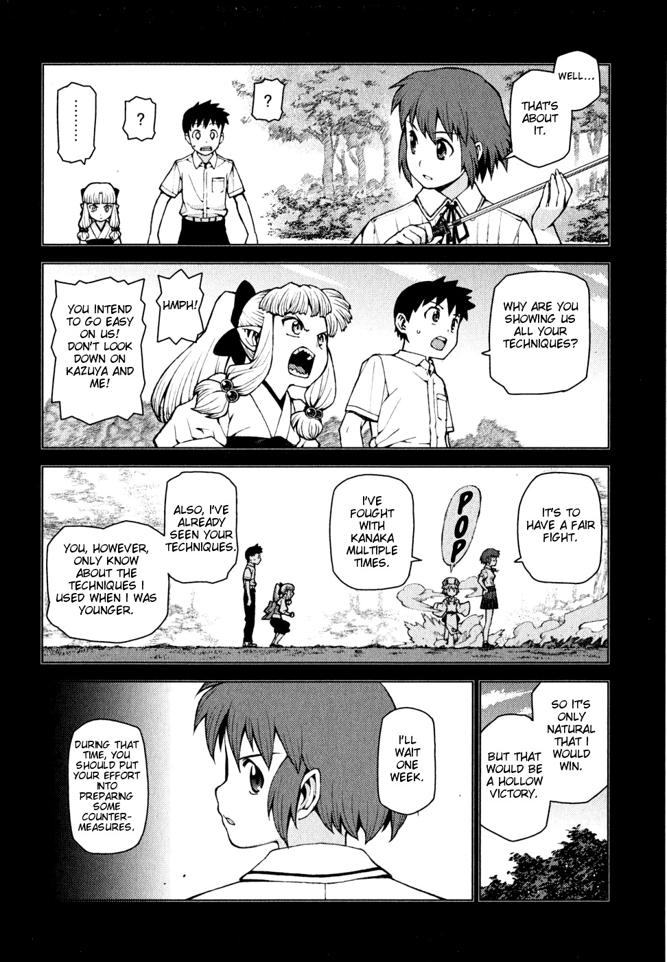 Tsugumomo Chapter 23 page 20 - Chapter 23: Naked Blanket Roll