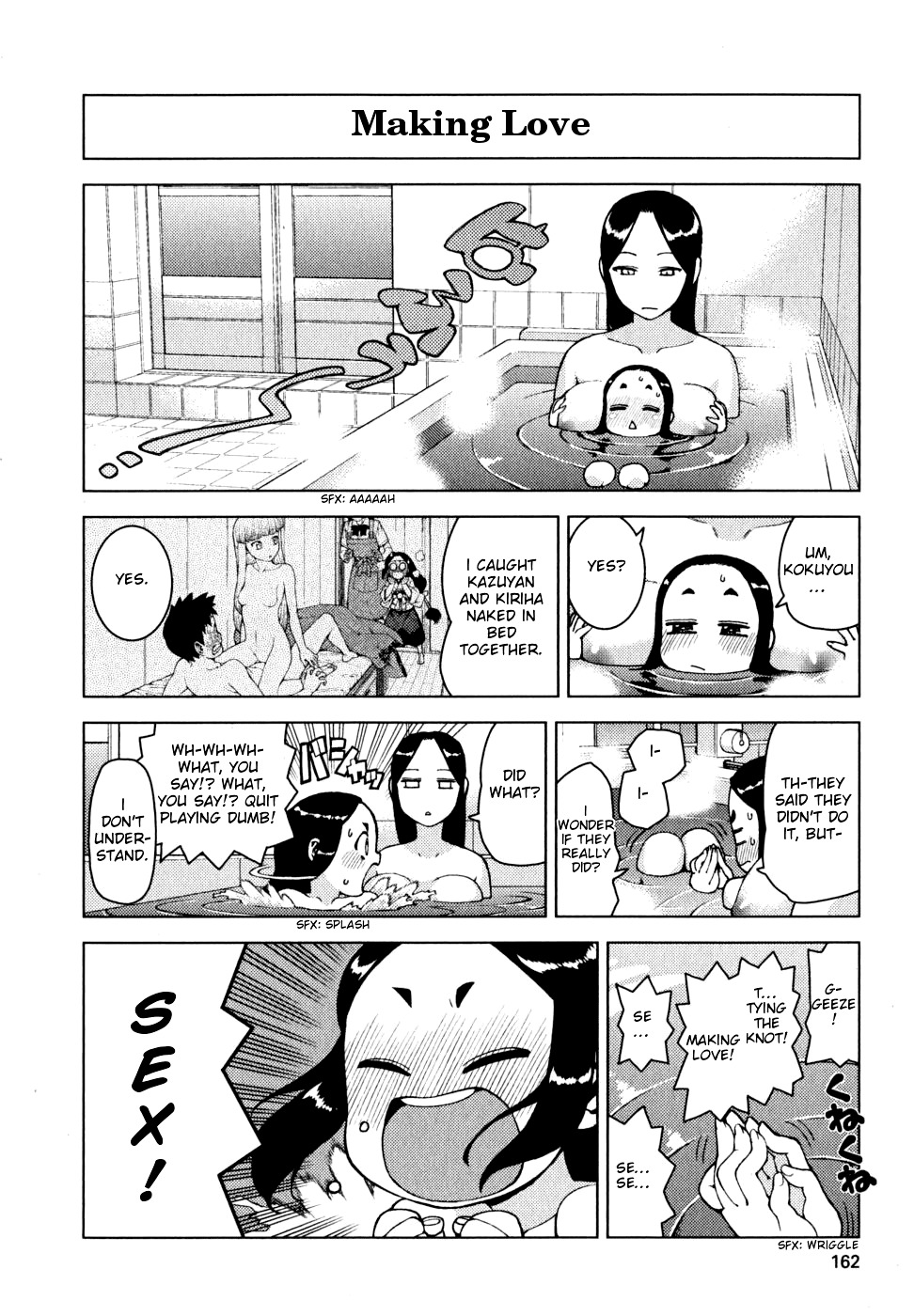 Tsugumomo Chapter 23 page 25 - Chapter 23: Naked Blanket Roll
