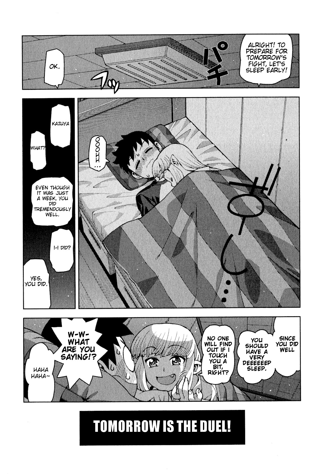 Tsugumomo Chapter 24 page 35 - Chapter 24: Night Before the Confrontation