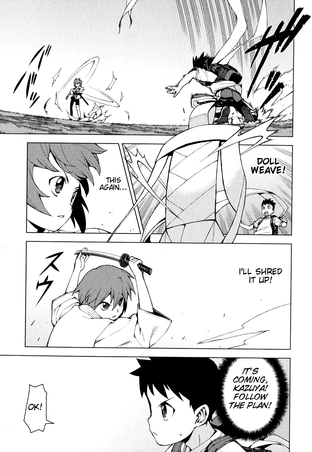 Tsugumomo Chapter 26 page 12 - Chapter 26: Sunao vs. Kazuya 1