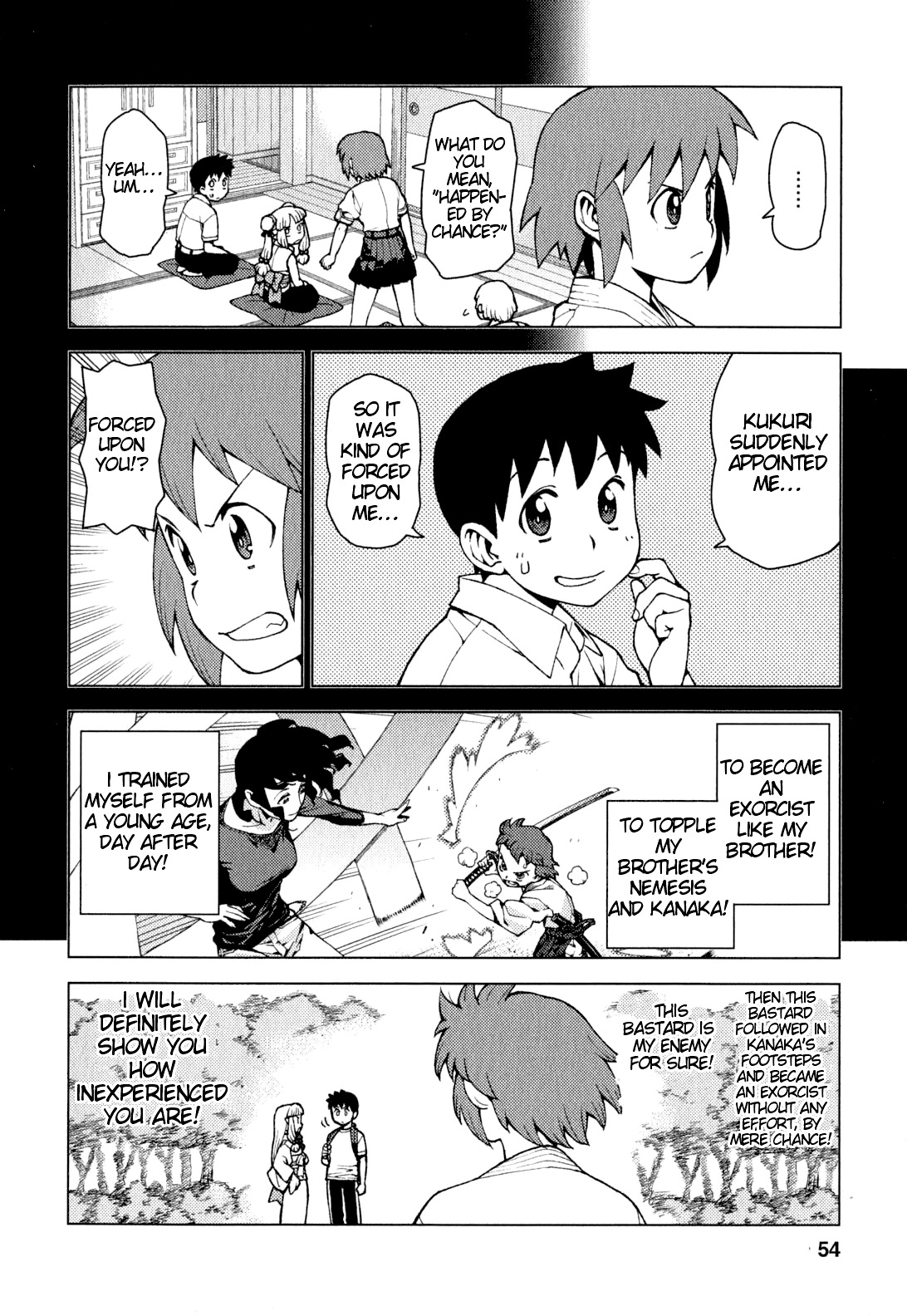 Tsugumomo Chapter 26 page 3 - Chapter 26: Sunao vs. Kazuya 1