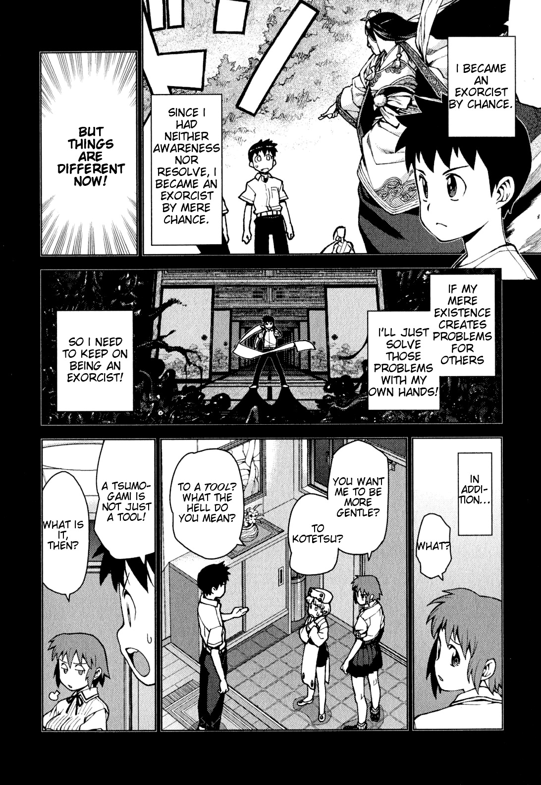 Tsugumomo Chapter 26 page 5 - Chapter 26: Sunao vs. Kazuya 1