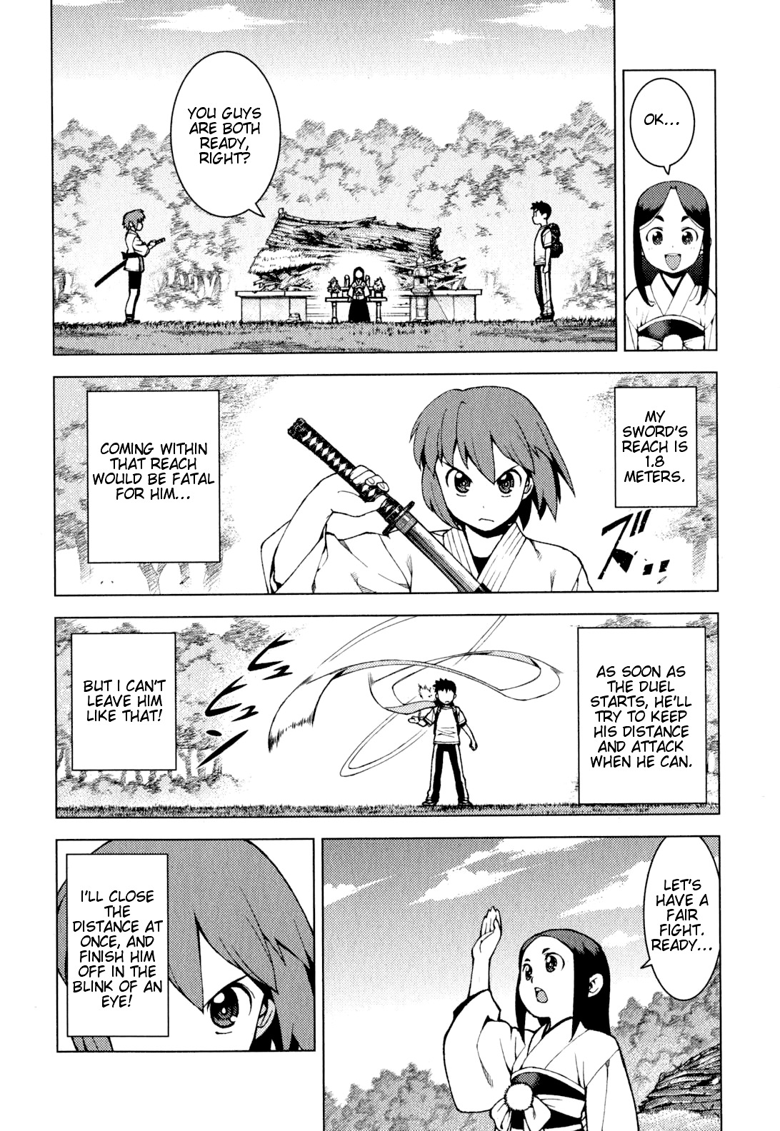 Tsugumomo Chapter 26 page 7 - Chapter 26: Sunao vs. Kazuya 1