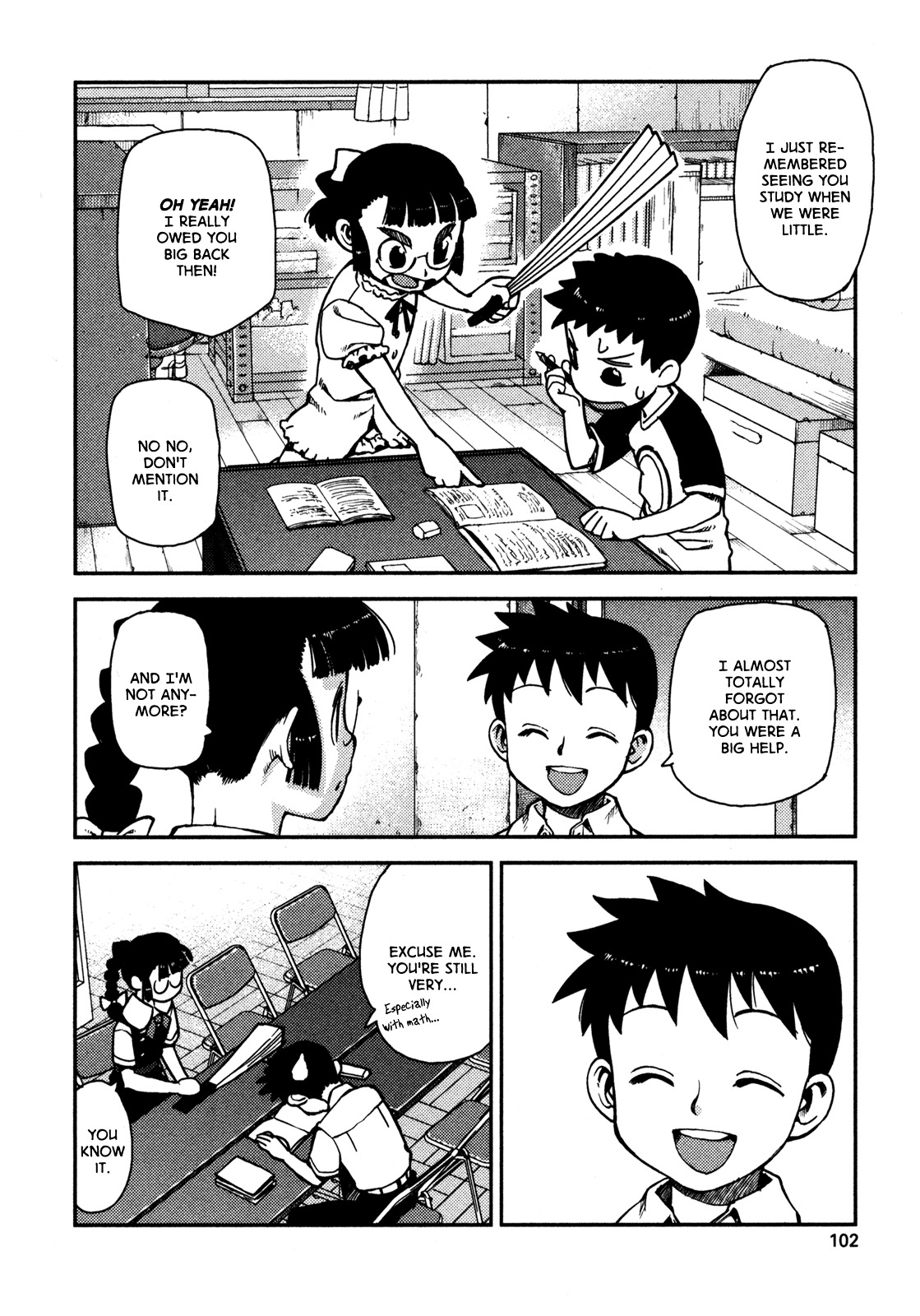 Tsugumomo Chapter 3 page 22 - Chapter 3: Library and Childhood Friend