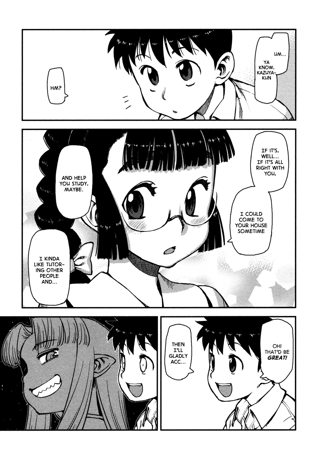 Tsugumomo Chapter 3 page 23 - Chapter 3: Library and Childhood Friend