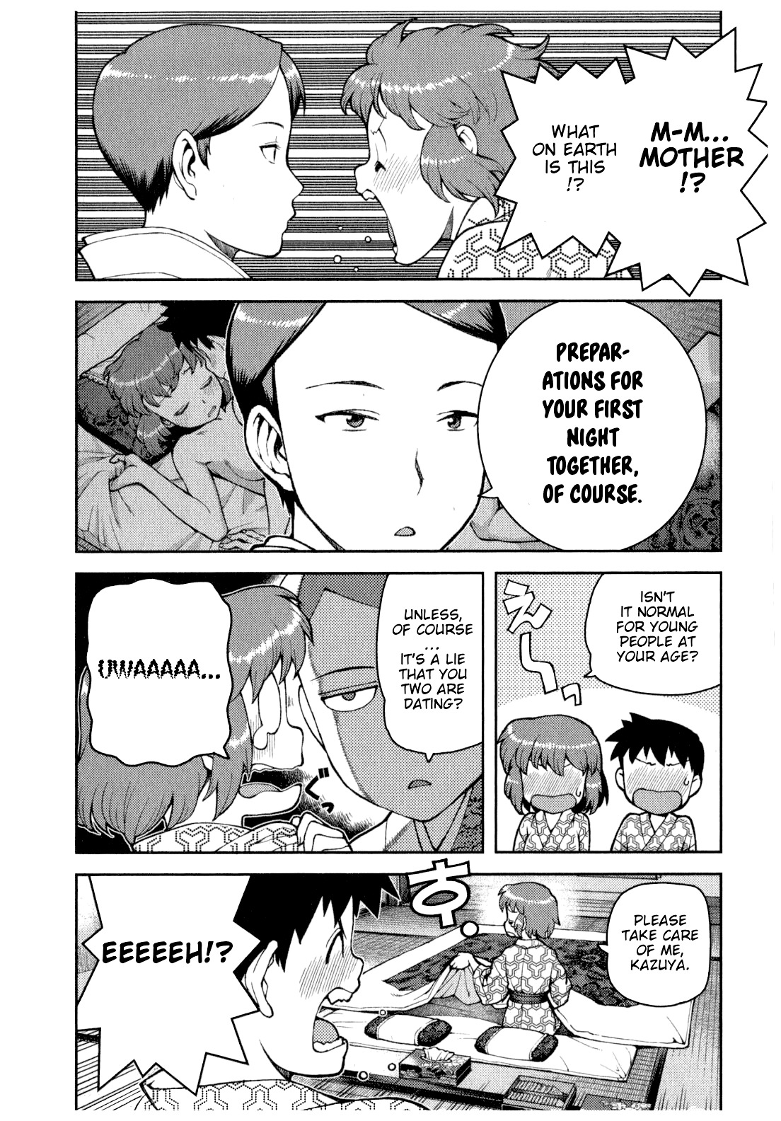 Tsugumomo Chapter 33 page 12 - Chapter 33: Fake Marriage Part 2