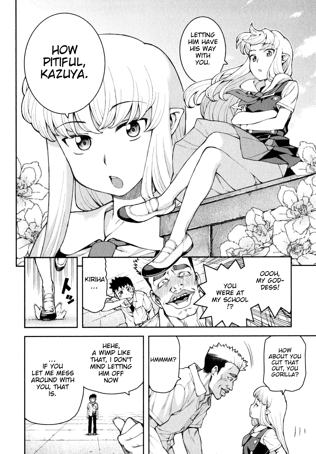 Tsugumomo Chapter 34 page 10 - Chapter 34: Kazuya's Fist
