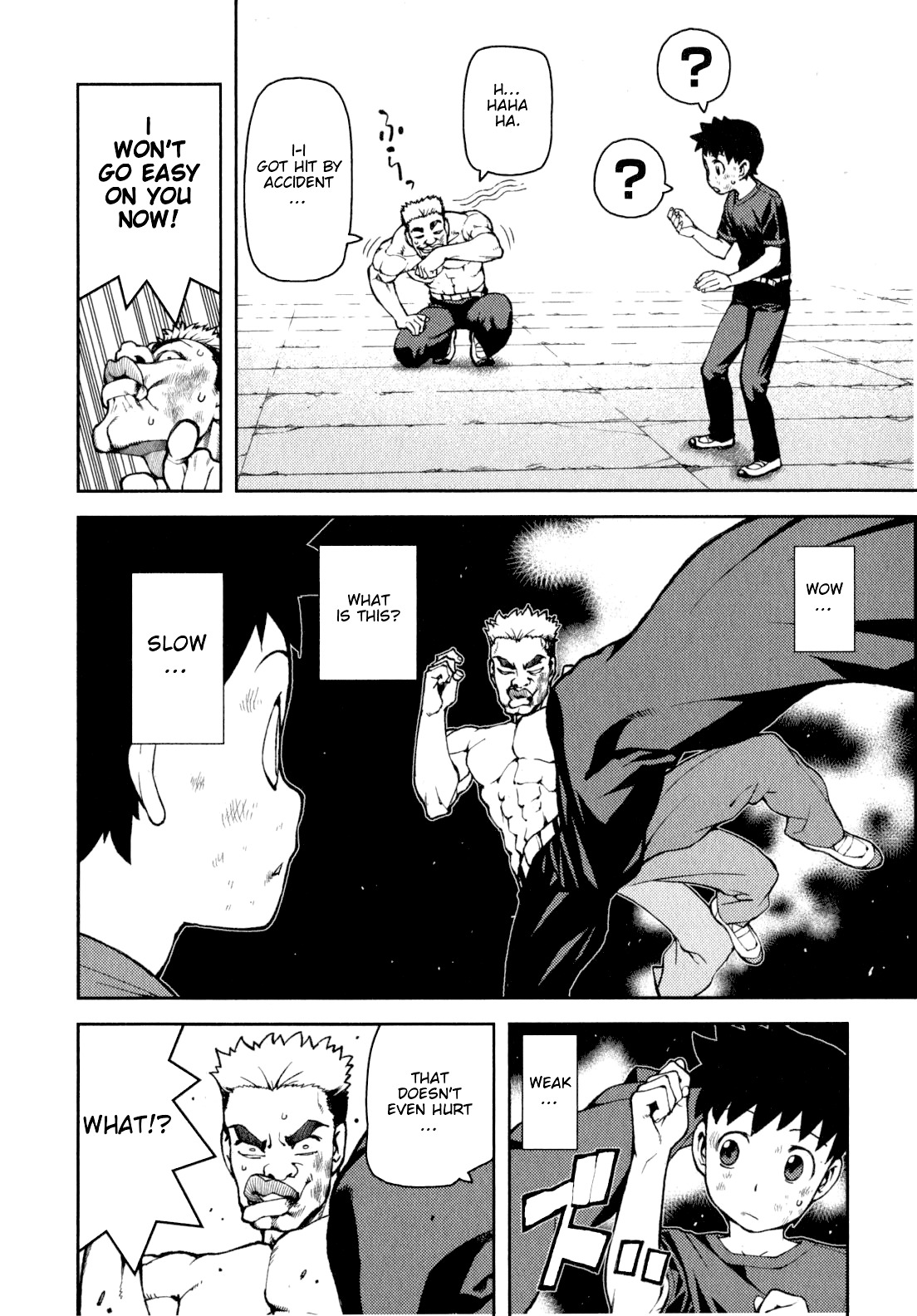 Tsugumomo Chapter 34 page 16 - Chapter 34: Kazuya's Fist